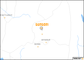map of Dundori