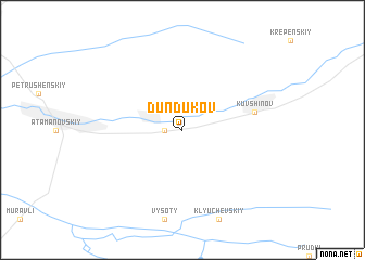 map of Dundukov