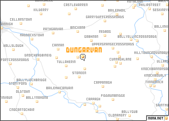 map of Dungarvan