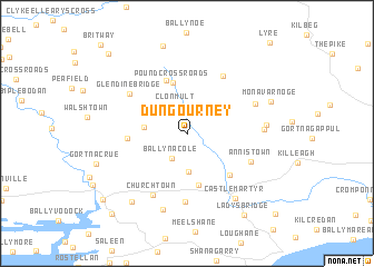 map of Dungourney