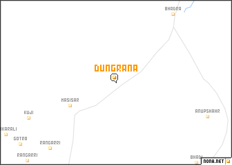 map of Dūngrāna