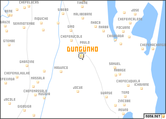 map of Dungunho