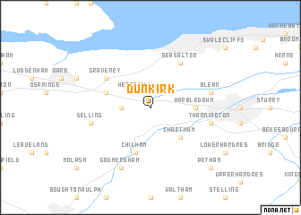 map of Dunkirk