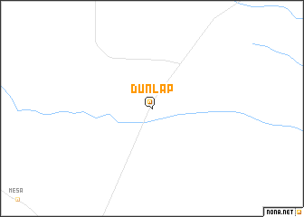 map of Dunlap