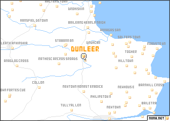 map of Dunleer