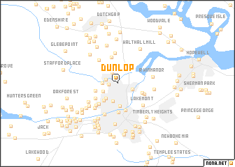 map of Dunlop