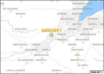 map of Dunmurry