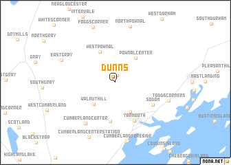 map of Dunns