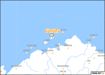 map of Dunung