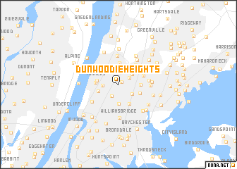 map of Dunwoodie Heights