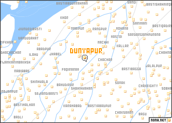 map of Dunyāpur