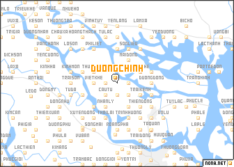 map of Dưỡng Chính