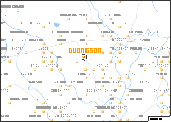 map of Dương Sơn