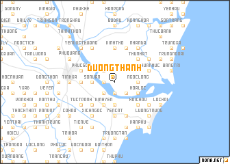 map of Dương Thành