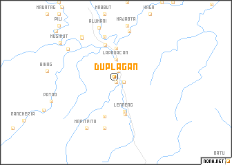 map of Duplagan