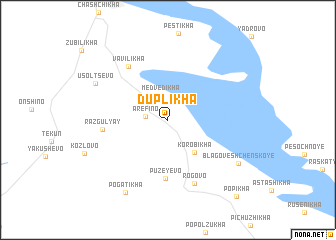 map of Duplikha