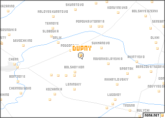 map of Dupny