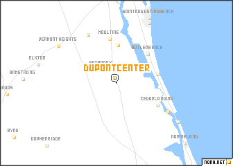 map of Dupont Center