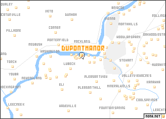 map of Dupont Manor