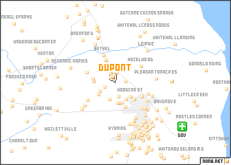 map of Dupont