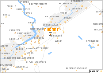 map of Dupont