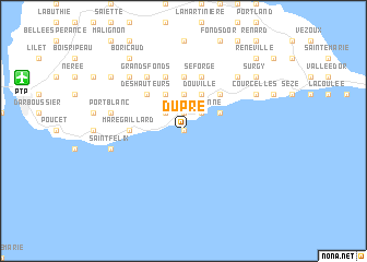 map of Dupré