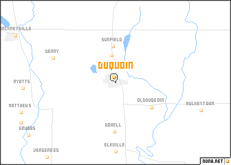 map of Du Quoin