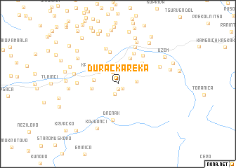 map of Duračka Reka