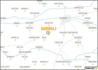 map of Duraklı