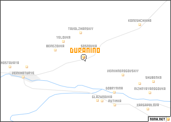 map of Duranino