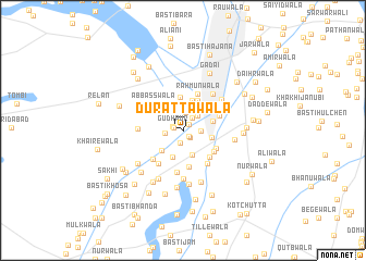 map of Durattāwāla