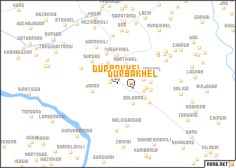 map of Durba Khel