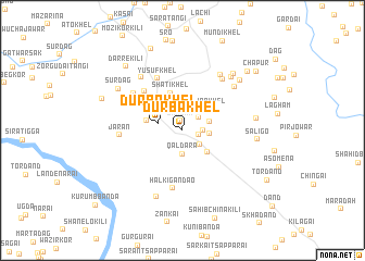 map of Durba Khel