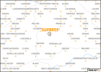 map of Durbans