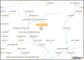map of Durbon