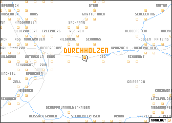 map of Durchholzen