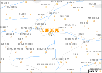 map of Ðurđevo