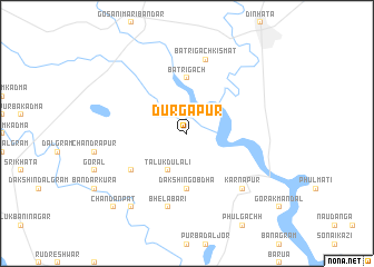 map of Durgāpur