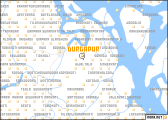 map of Durgāpur