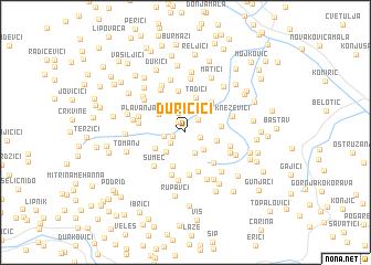 map of Ðuričici