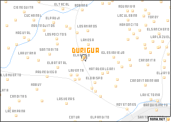 map of Durigua