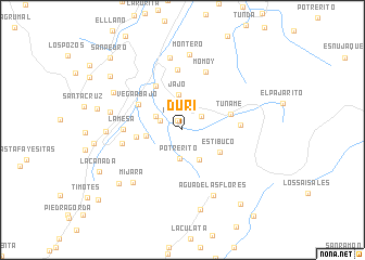map of Durí
