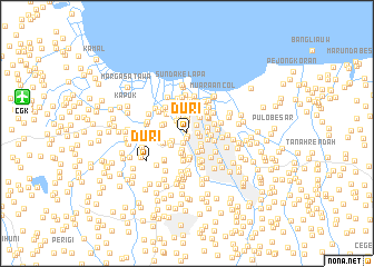 map of Duri