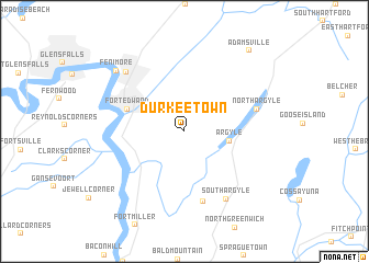 map of Durkeetown