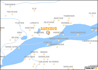 map of Durkovo