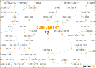 map of Dūr Kūdasht