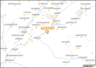 map of Durman