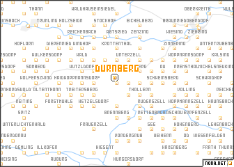 map of Dürnberg