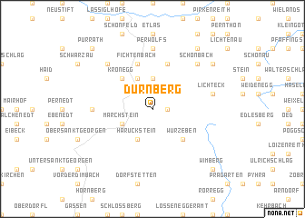 map of Dürnberg