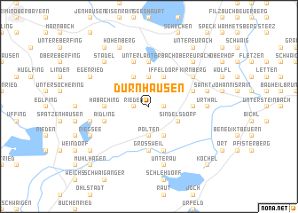 map of Dürnhausen